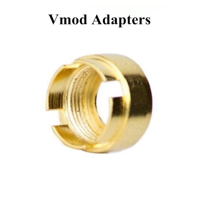 Conector magnético de oro del reemplazo del anillo del adaptador de Vmod para 510 cartuchos del vaporizador del hilo