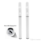 0.5ml 1ml Fulll Ceramic Coil Thick Oil Disposable Vape Pen Rechargeable Empty Vaporizer Pen